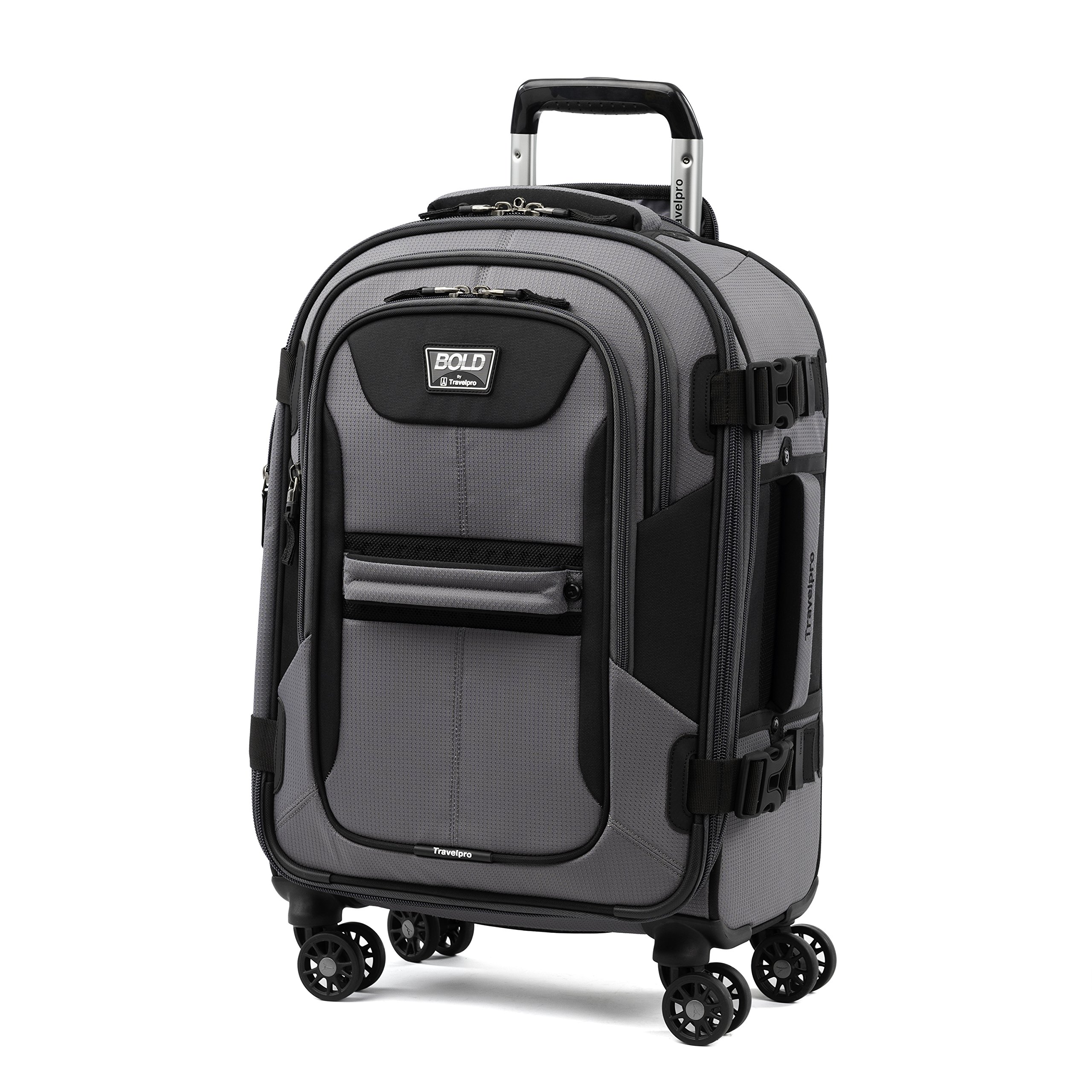 Travelpro BoldSoftside Expandable Luggage 21Inch Grey/Black Nellis