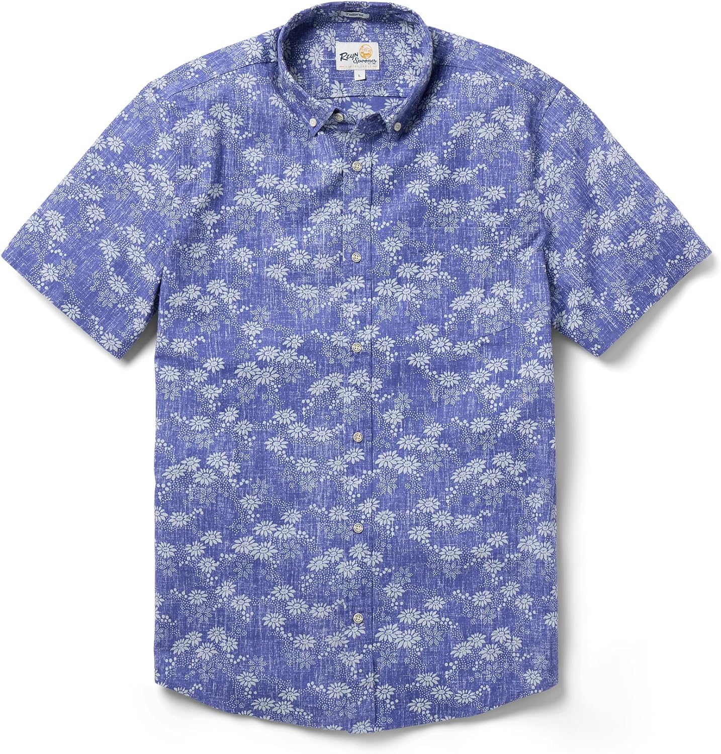 Reyn Spooner Men's Floral Paradise Hawaiian Aloha Shirt - Tailored Button Front