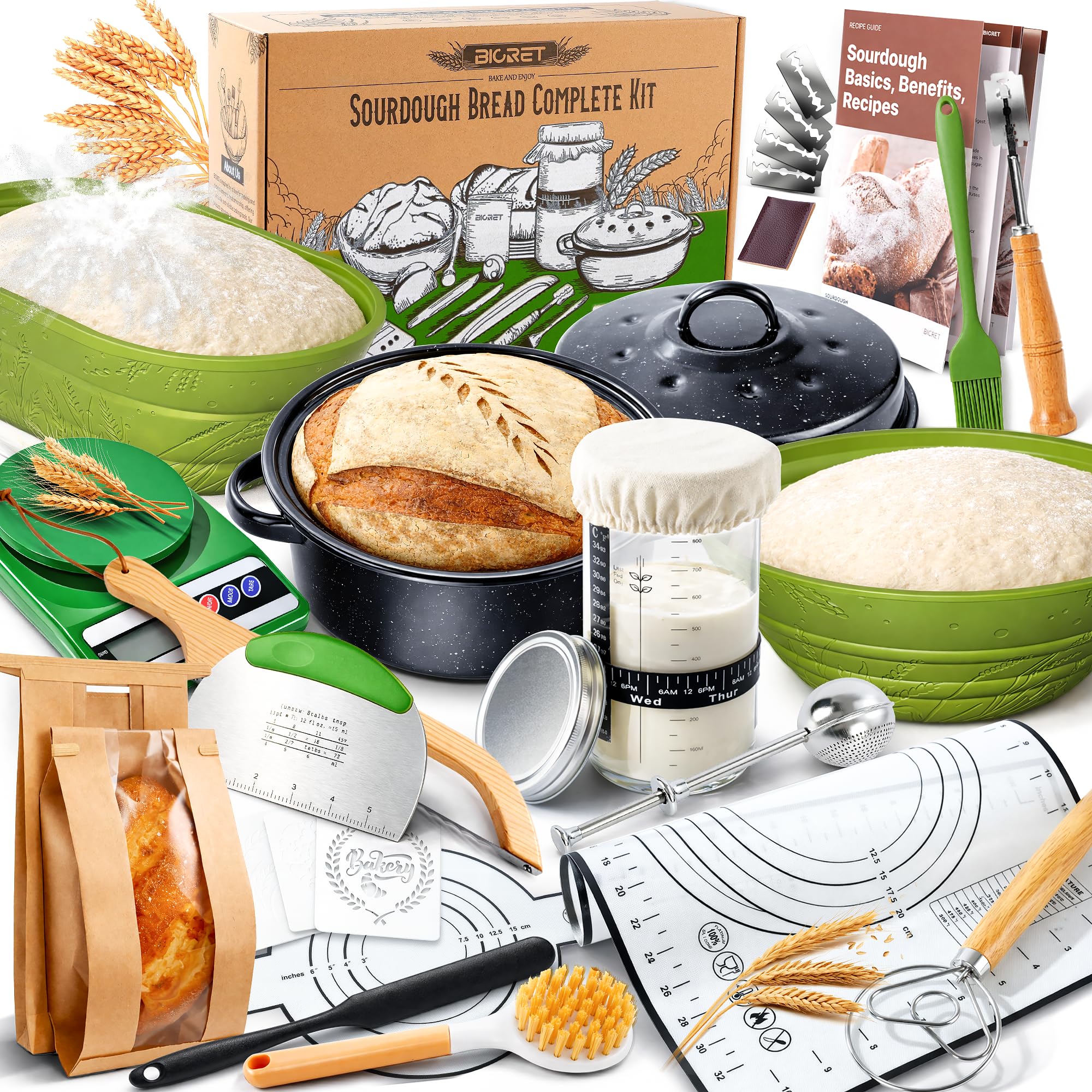 BICRET Sourdough Starter Kit