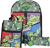 Bioworld Teenage Mutant Ninja Turtles 5pc Backpack Lunch set
