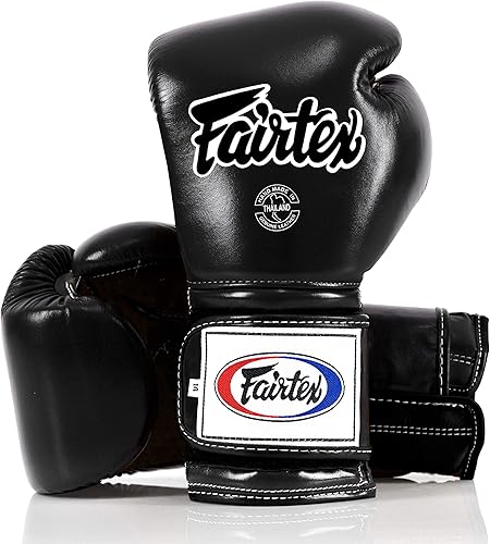 Miniatura 23 de Fairtex BGV9 Muay para boxeadores profesionales y entrenadores | Guante de estilo mexicano para golpeadores duros | Guantes MMA para artes marciales