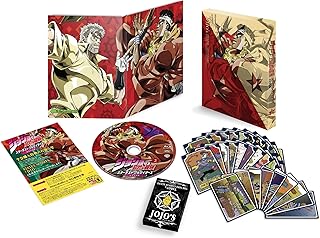 【Amazon.co.jp限定】ジョジョの奇妙な冒険スターダストクルセイダース エジプト編 Vol.2 (オリジナルデカ缶バッチ付)(カードセット付)(初回生産限定版) [Blu-ray]
