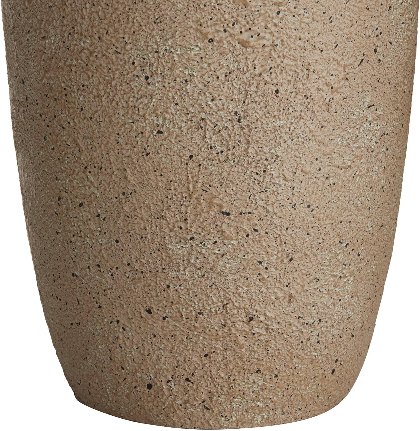 Regency Hill 25 1/2" High Farmhouse Rustic Coastal Country Cottage Table Lamps Set of 2 Beige Fabric Oatmeal Shade Living Room Bedroom Bedside Nightstand House Office Home Reading Kitchen Entryway