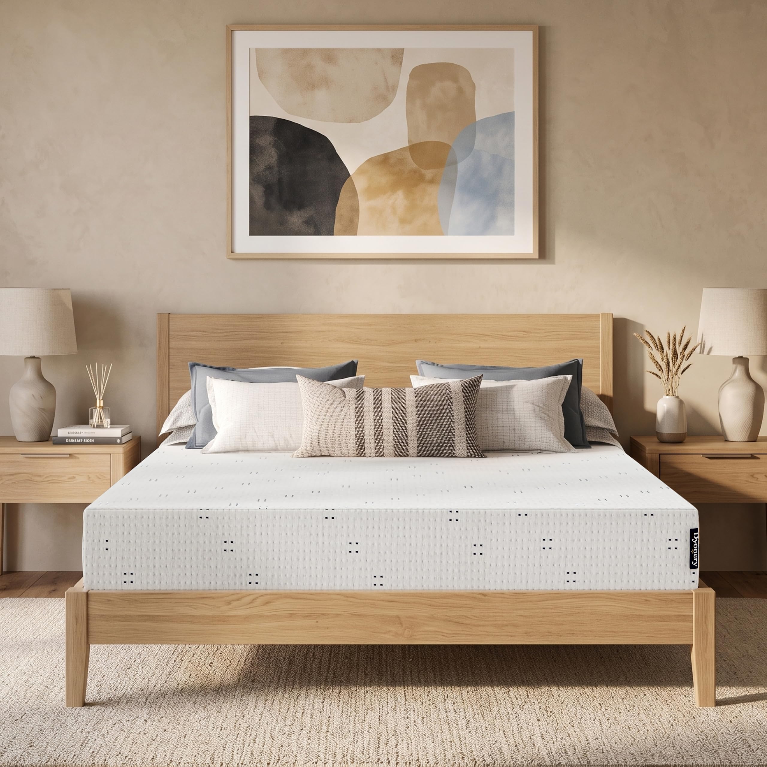 Dyonery Full Size Mattress 8 Inch Gel Memory Foam Mattress Firm Support
