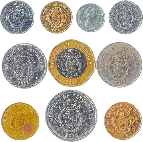 Miniatura 78 de Turquía 10 Monedas Mixtas Moneda Turca Antigua Kurus Bin Lira Desde 1957