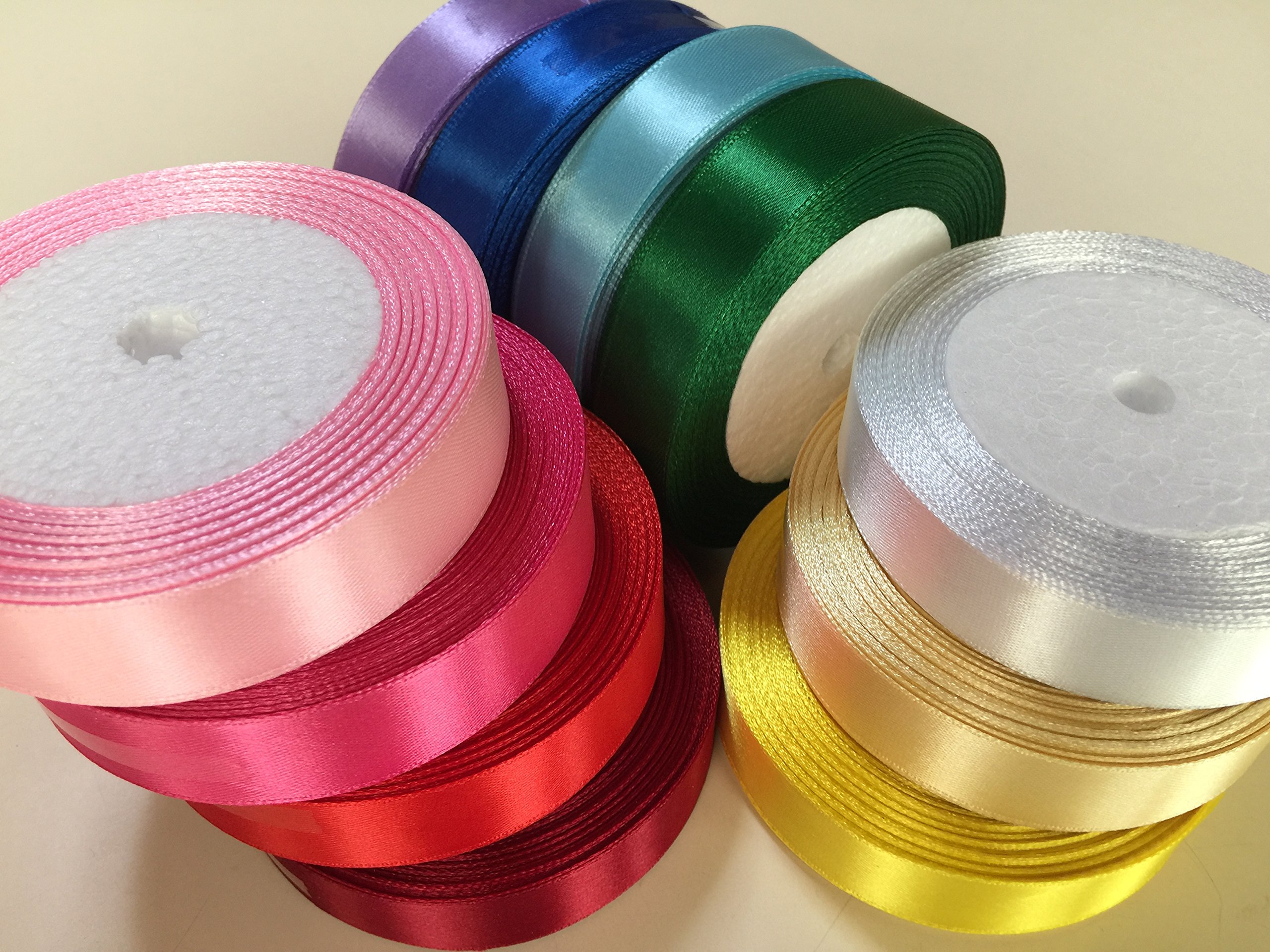 Amazon.co.jp: 【リボンセレクト】 リボン サテンリボン 幅20mm