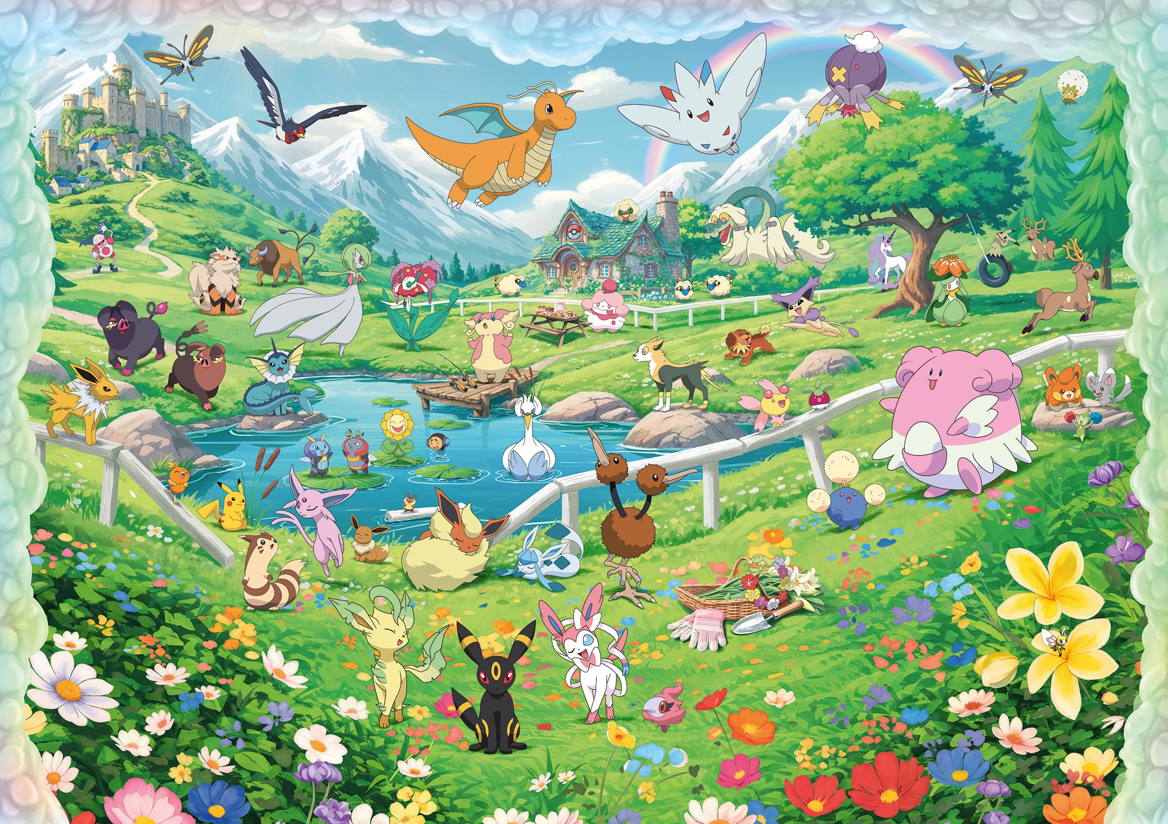 Ravensburger Erwachsenenpuzzle 40000 Teile - Pokémon - Celebration Journey