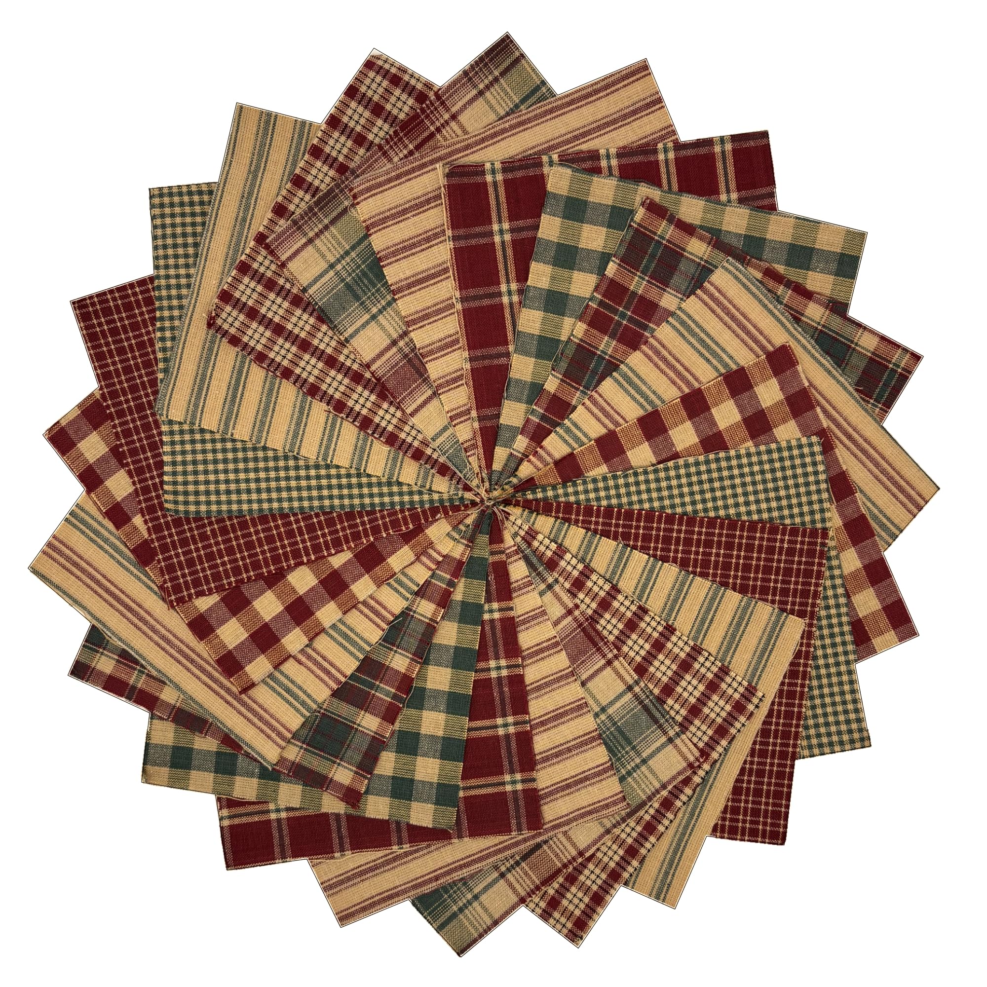 JCS Rustic Christmas Charm Pack