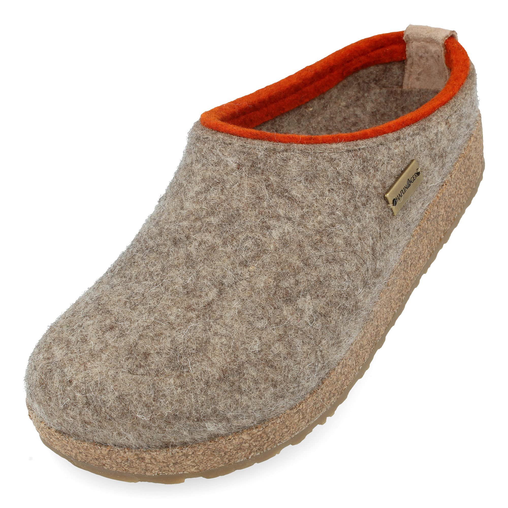 Haflinger Men's Open Back Slipper