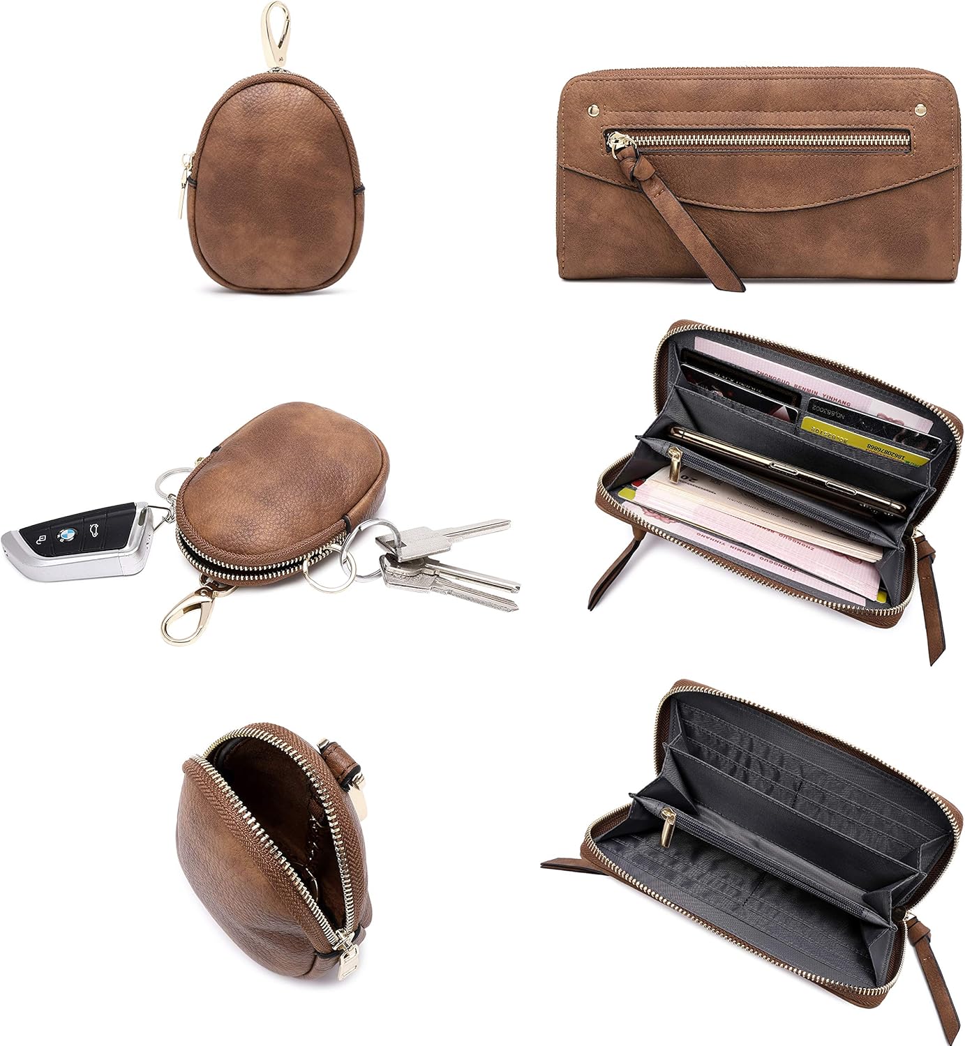 lapsting Hobo Bags for Women Handbags Purse Ladies Boho Shoulder Bag Crossbody Purses Faux Leather - Image 5