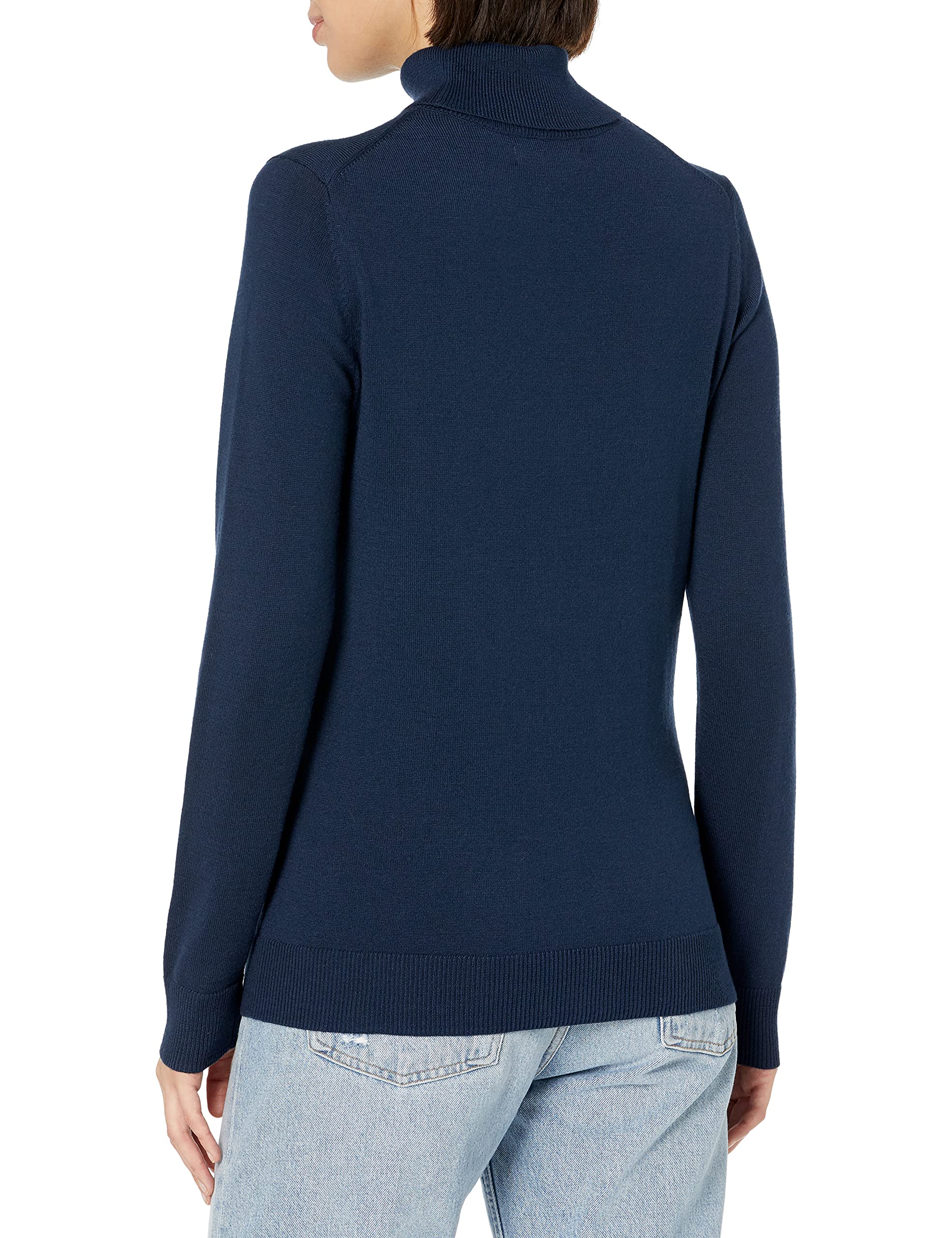 Amazon Essentials Maglione A Collo Alto E Maniche Lunghe Leggero con vestibilità Classica (Taglie Forti Disponibili) Donna