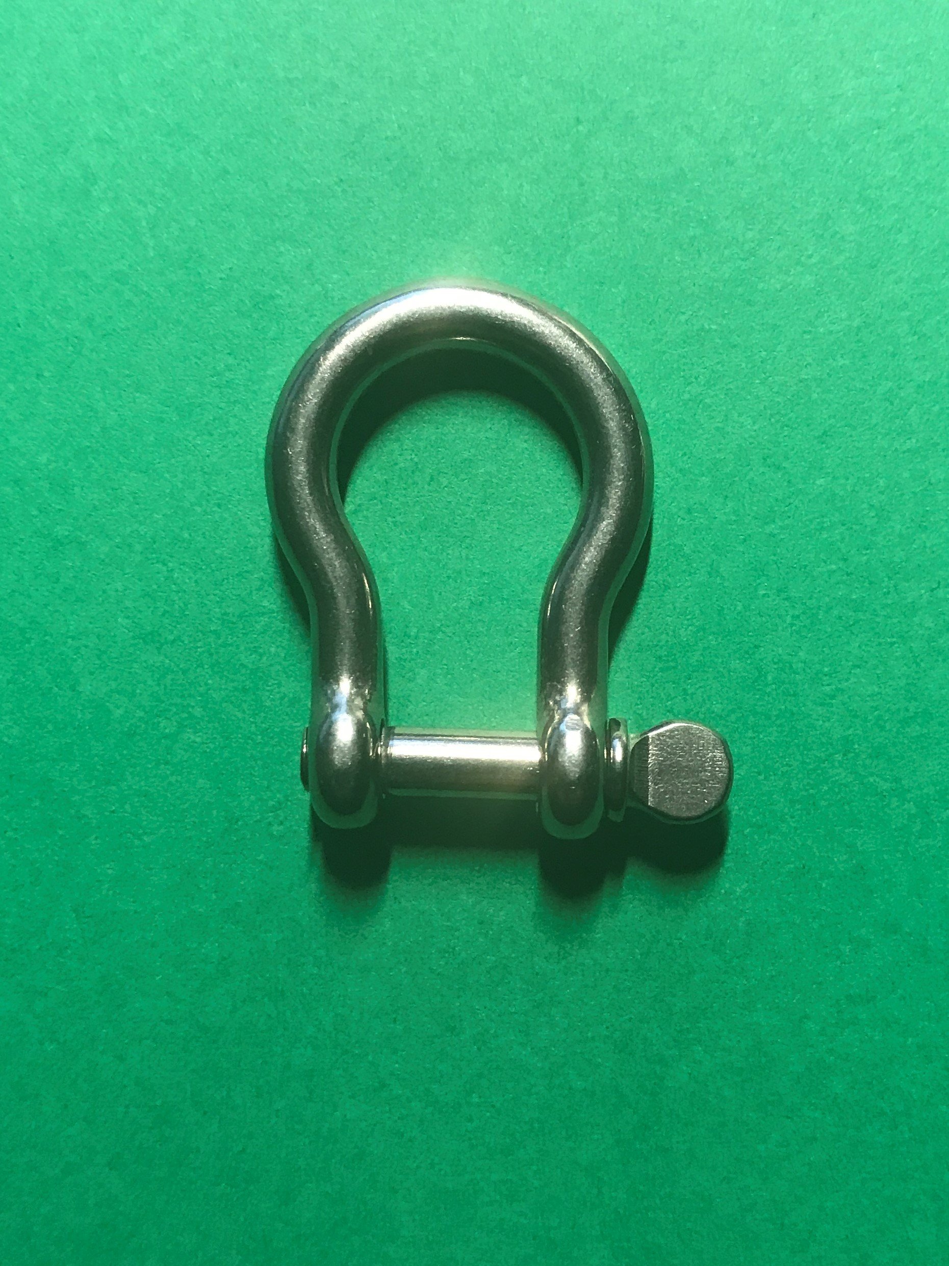 5 Manilles Dee En Acier Inox 316 5mm - Qualité Marine Pour Bateau, Voilier Et Déco