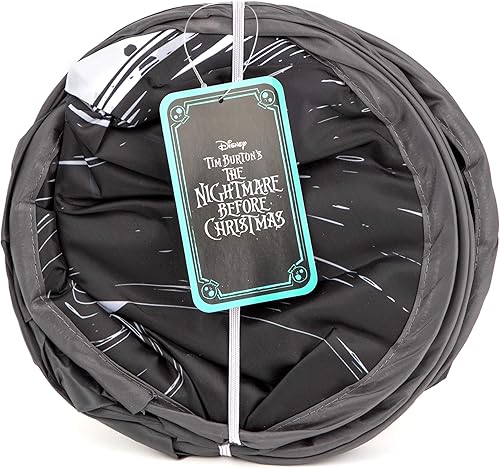 Miniatura 7 de Disney Nightmare Before Christmas Jack Skellington - Paquete de 2 almohadas de 2 piezas, incluye almohada Buddy, cesta desplegable