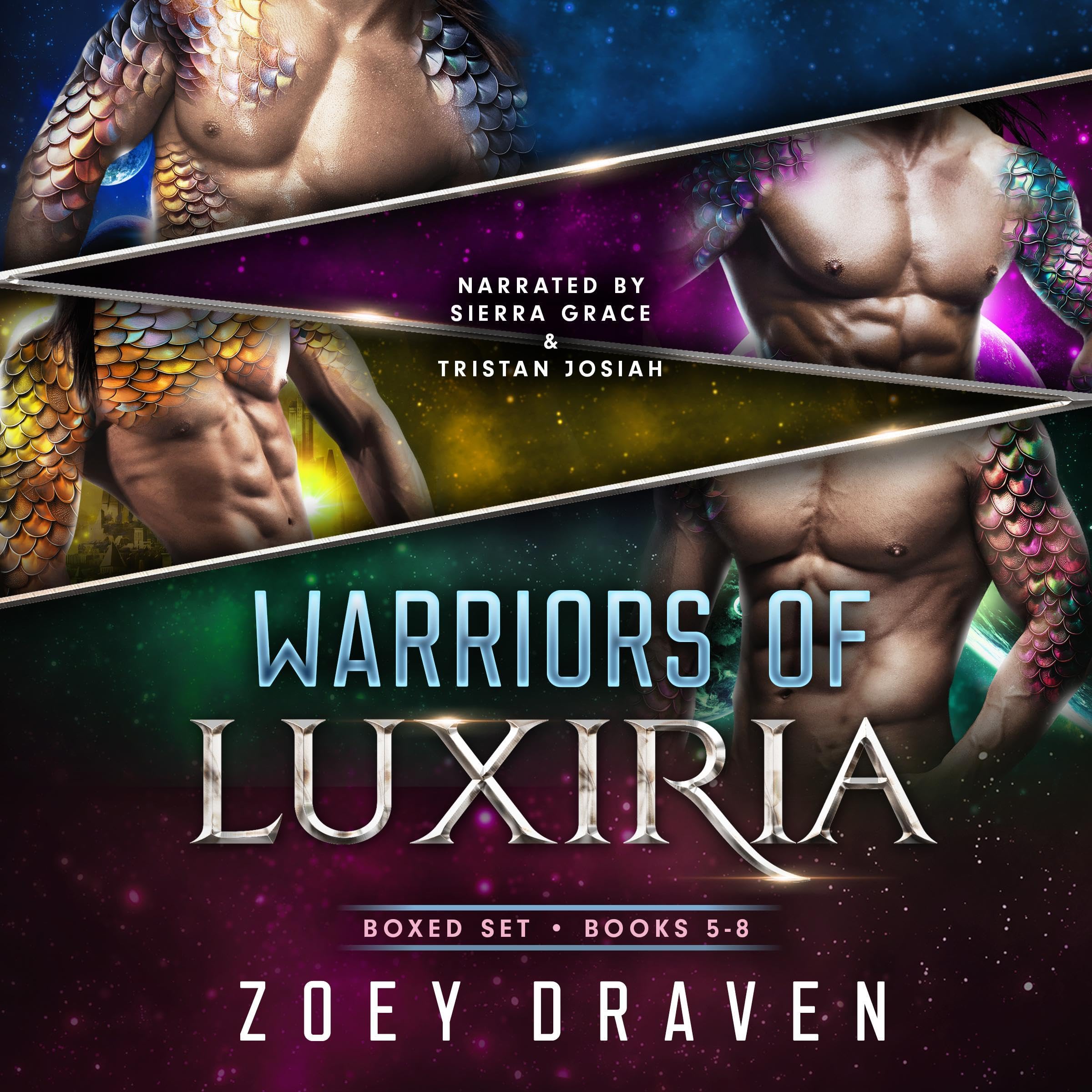 Cover art for Warriors of Luxiria Boxed Set: Books 5-8