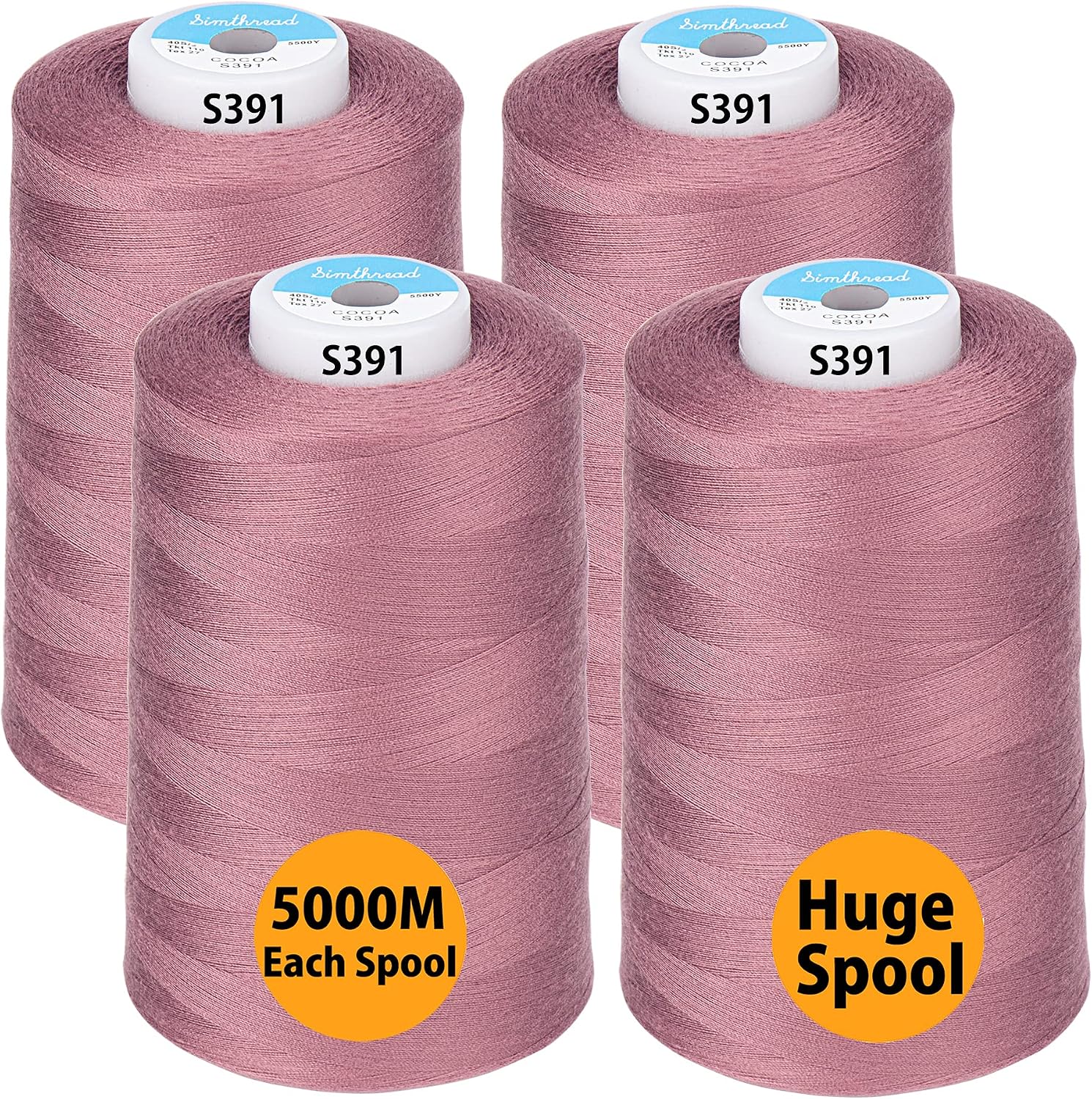 Simthread All Purpose Sewing Thread from 100 Spun