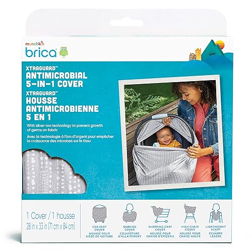 Miniatura 7 de Munchkin® Brica® XtraGuard™ 5 en 1 asiento de coche y funda de lactancia, color gris