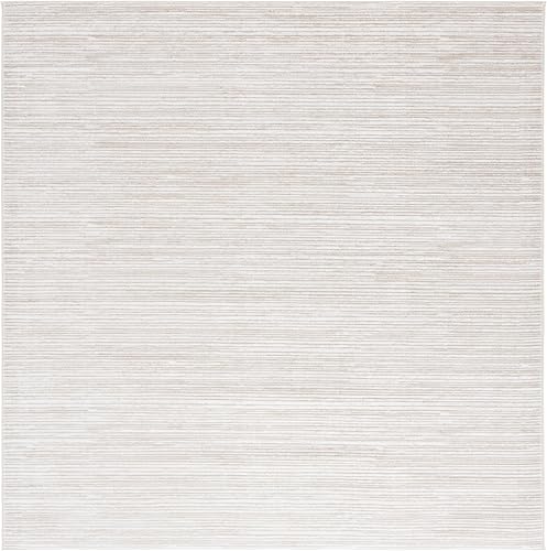 Vista 784 de SAFAVIEH Vision Collection VSN606F - Tapete de 6 pies x 9 pies, crema, moderno, ombré, no desprende pelo, fácil cuidado, para zonas de alto tráfico