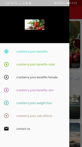 cranberry juice benefits