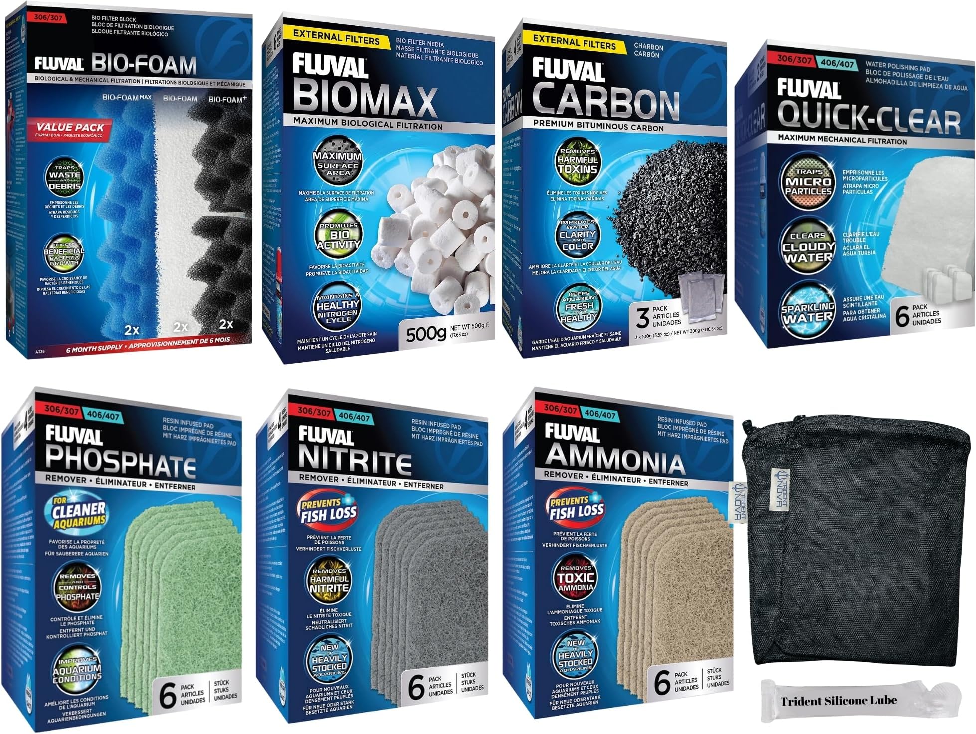 Trident Nova 306/307 Filter Media Canister Filter