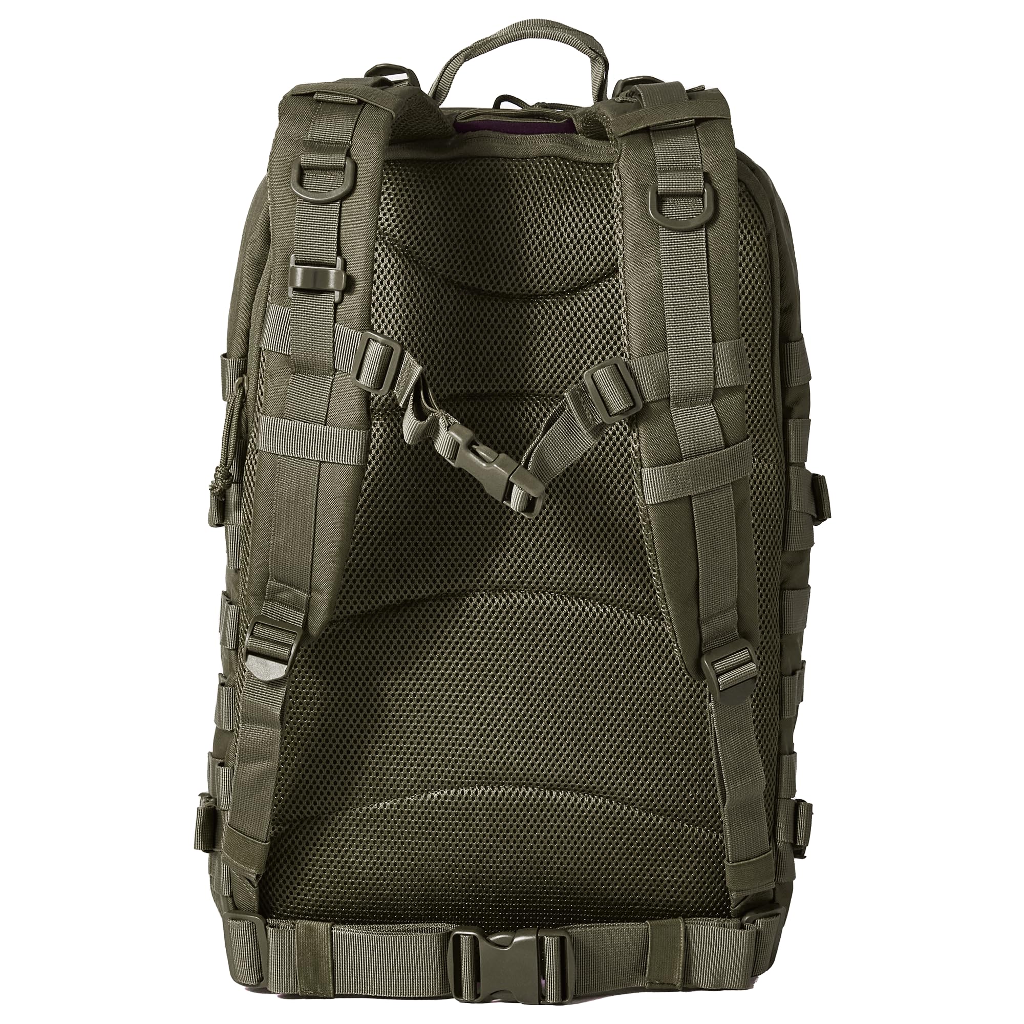 Falko, Zaino tattico per uomo e donna, 50 litri, 2,4 volte più resistente, grande zaino militare Molle, zaino di sopravvivenza per attività all'aperto, Ranger Green, Large
