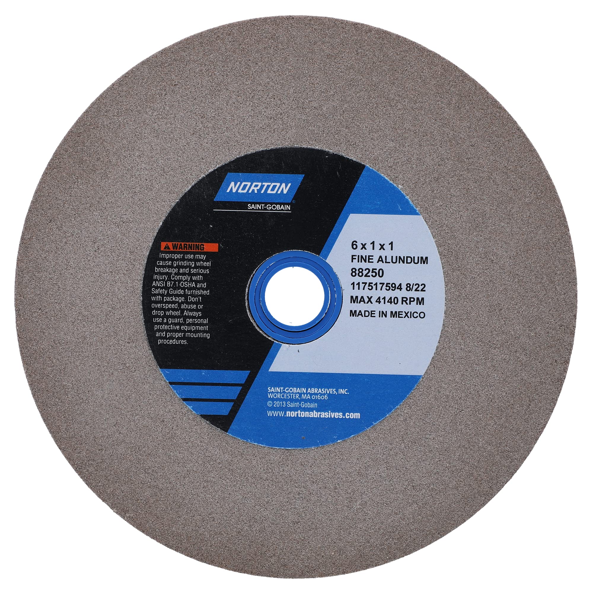 Grinding Wheel, T1, 6x1x1, AO, 100/120G, BRN