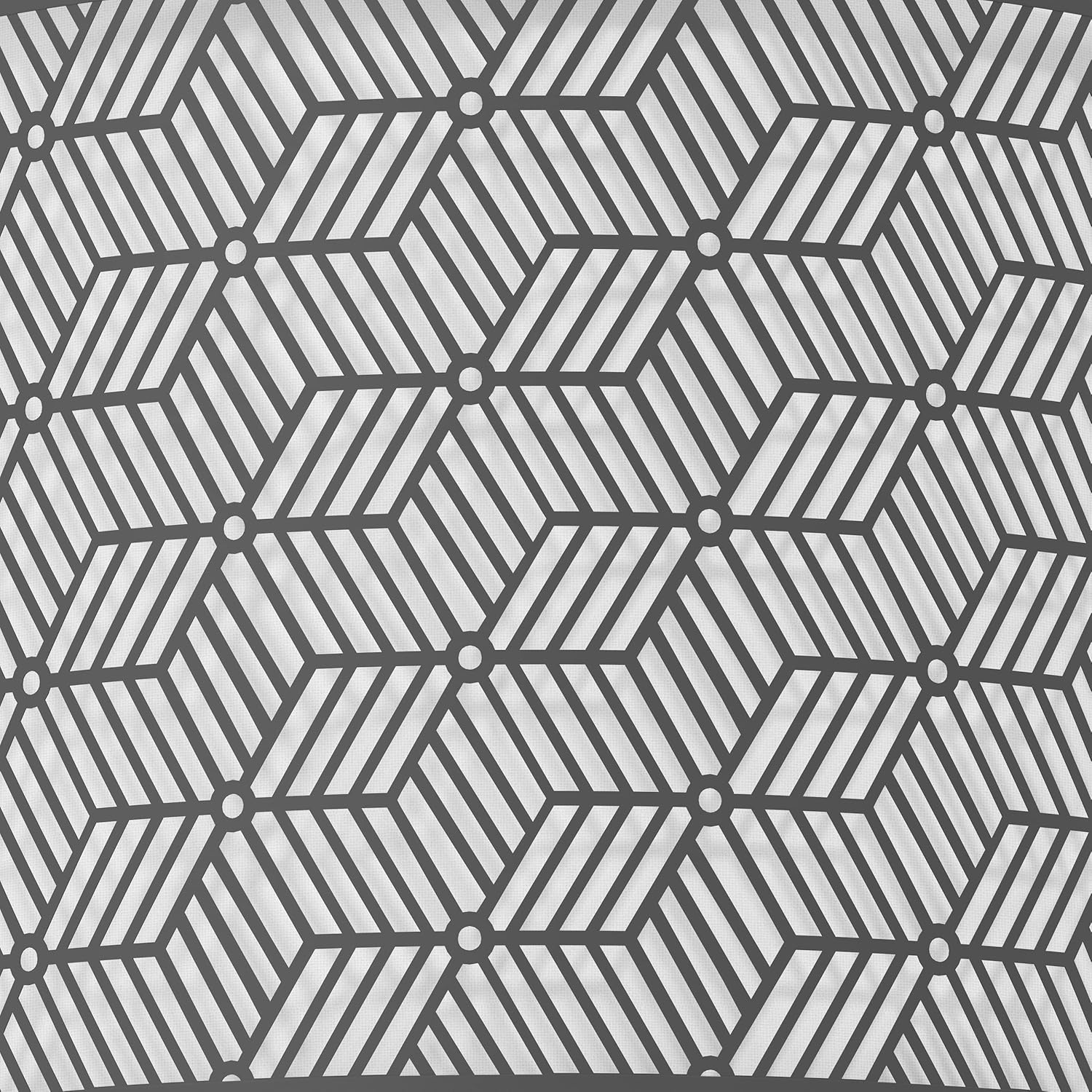 Inlight 14" Wide 3-Light Modern Drum Semi Flush Mount Ceiling Light with Black Metal Frame and White Fabric Shade, Bulb Not Included, IN-0347-3-BK