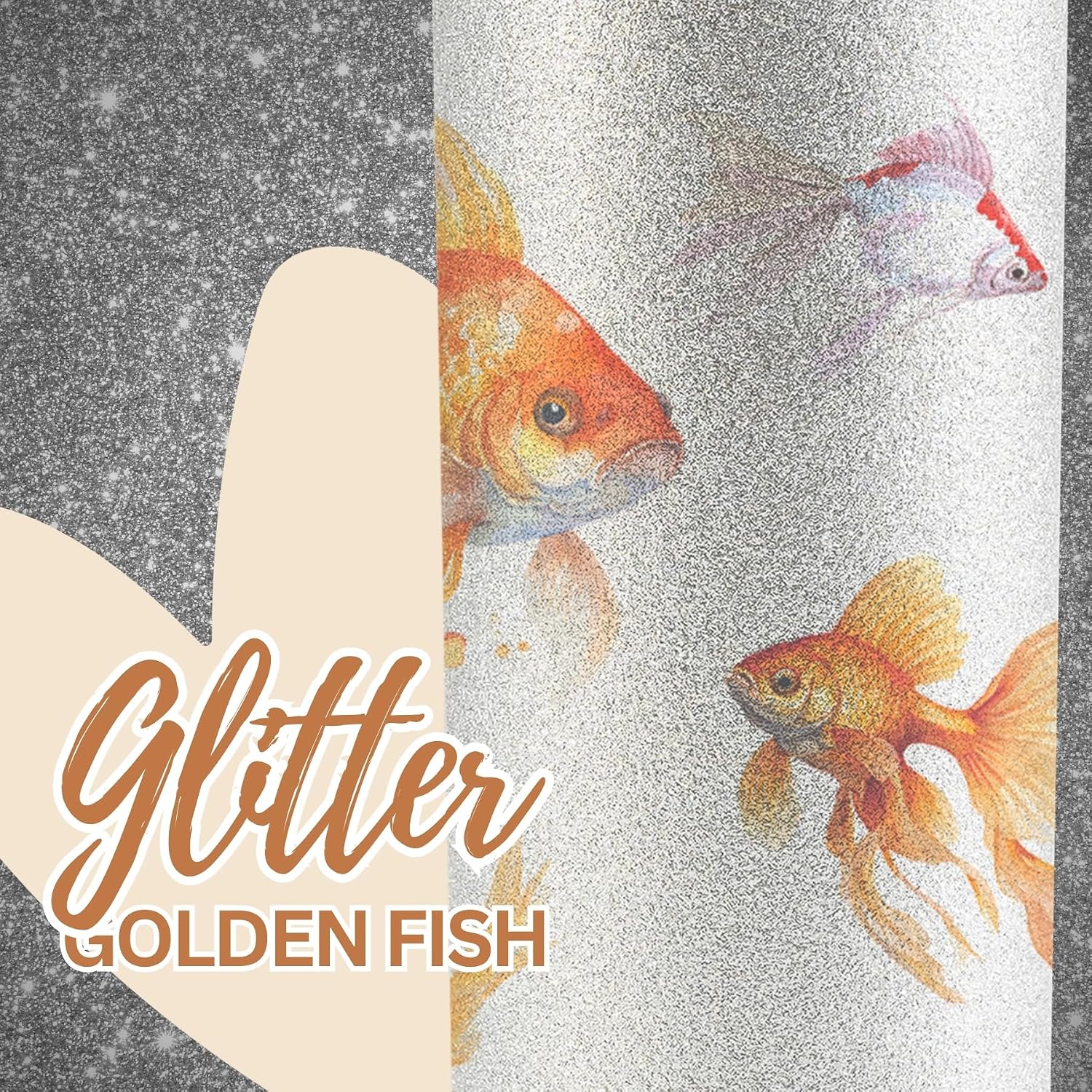Onebttl Goldfish Gifts Tumbler for Men, Women, Goldfish Lovers, 20oz Stainless Steel Travel Coffee Mug with Lid for Birthday, Christmas