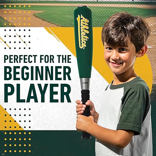 Miniatura 154 de Franklin Sports MLB Bate de béisbol de espuma jumbo + juegos de pelotas, bates de béisbol de espuma de gran tamaño para niños + pelotas de béisbol