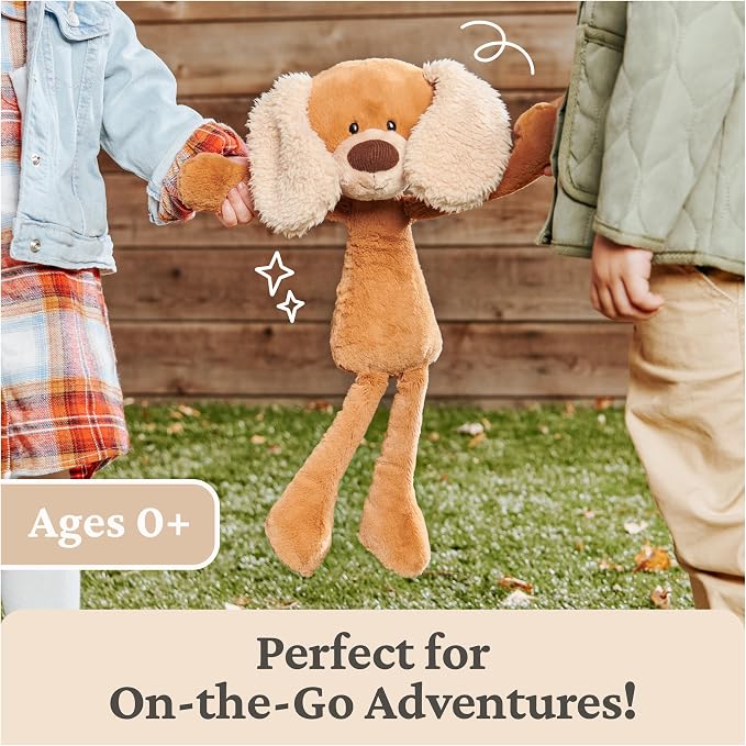 Peluche GUND Masi Perrito Marrón/Crema 15" miniatura 7