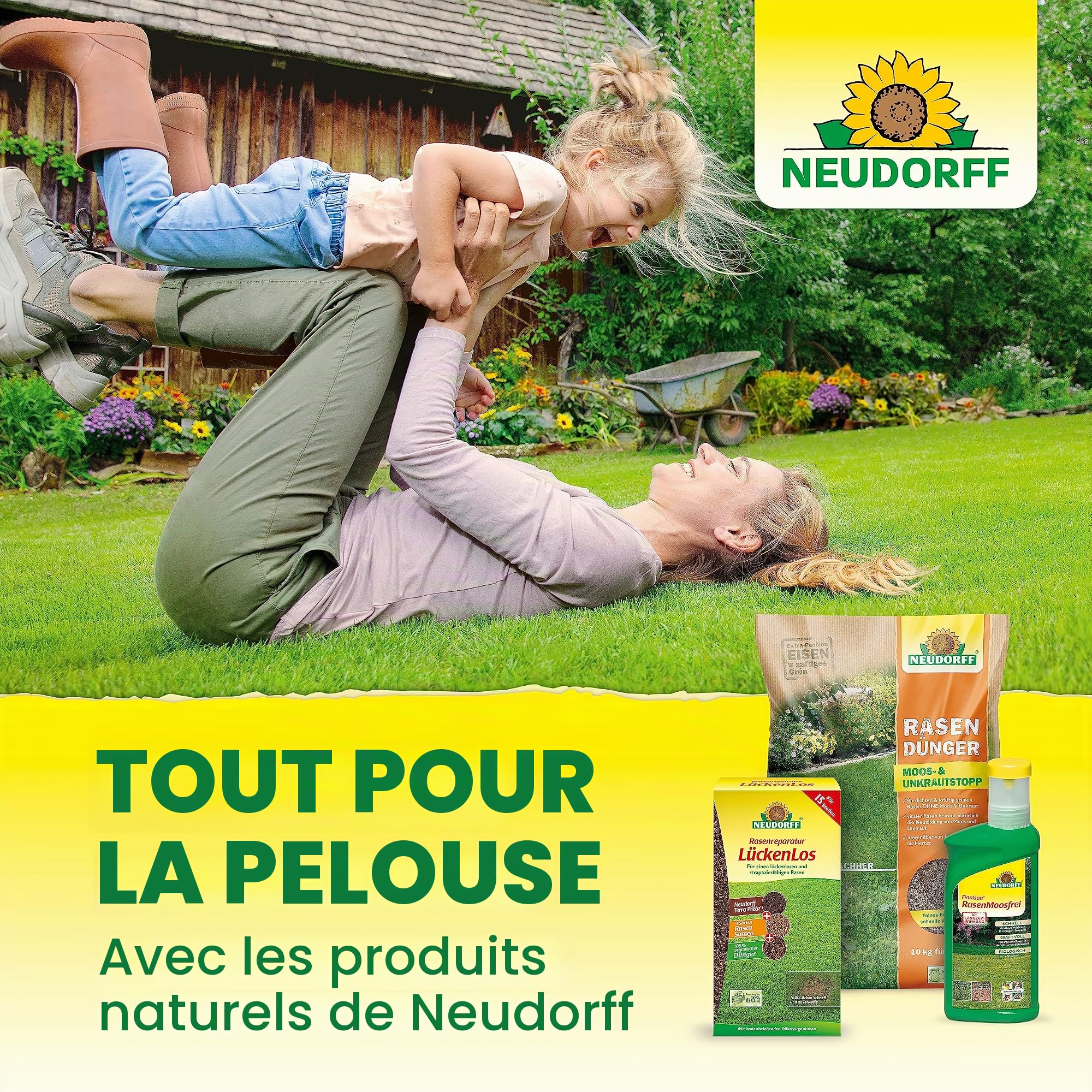 Neudorff azet Engrais pour Gazon, 20kg