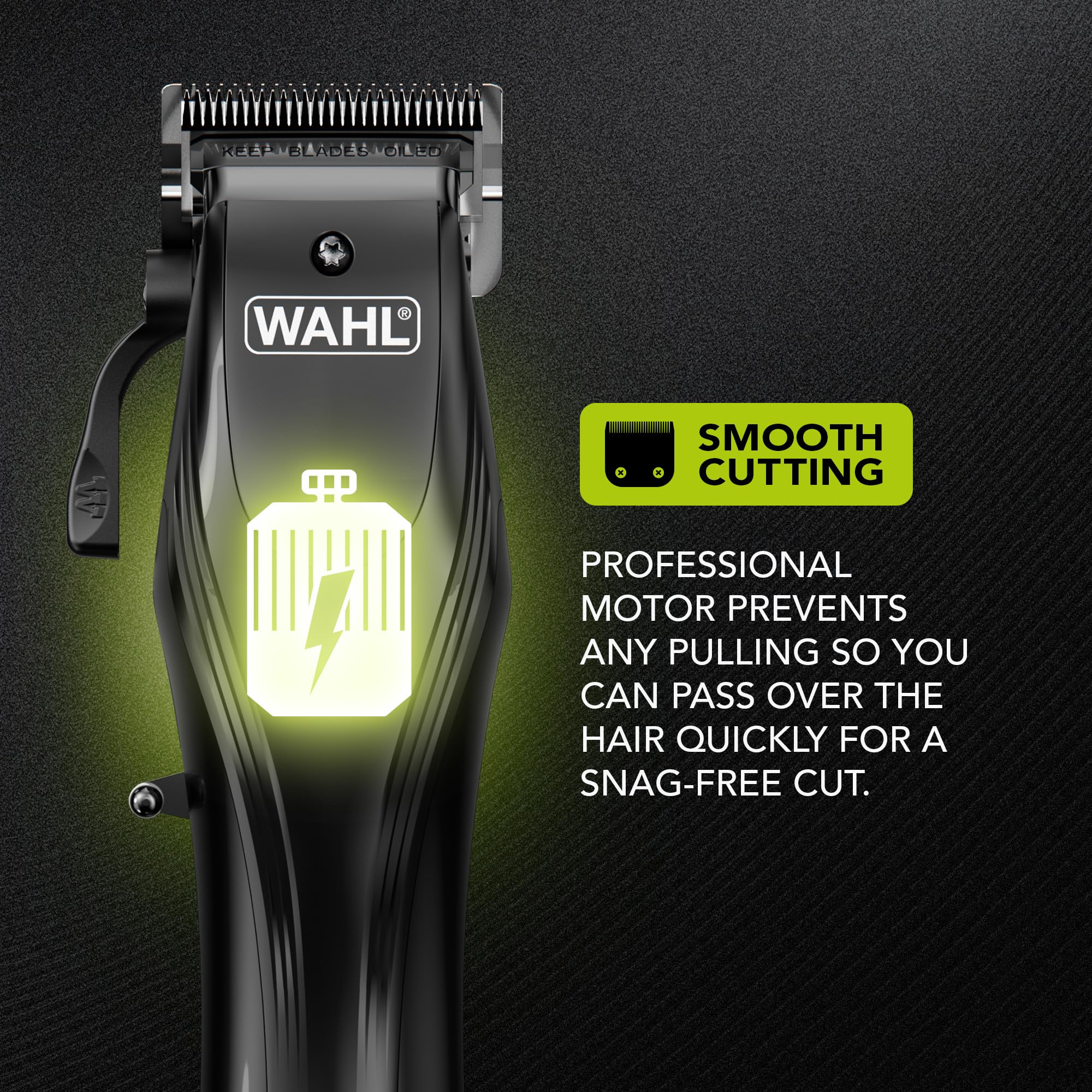 WAHL Rapid Clip Maszynka do Włosów dla Mężczyzn Ładowanie USB Usuwanie Włosów z Uszu Nosa Dźwignia Regulacji Akumulator Litowo-Jonowy Ergonomiczny Uchwyt