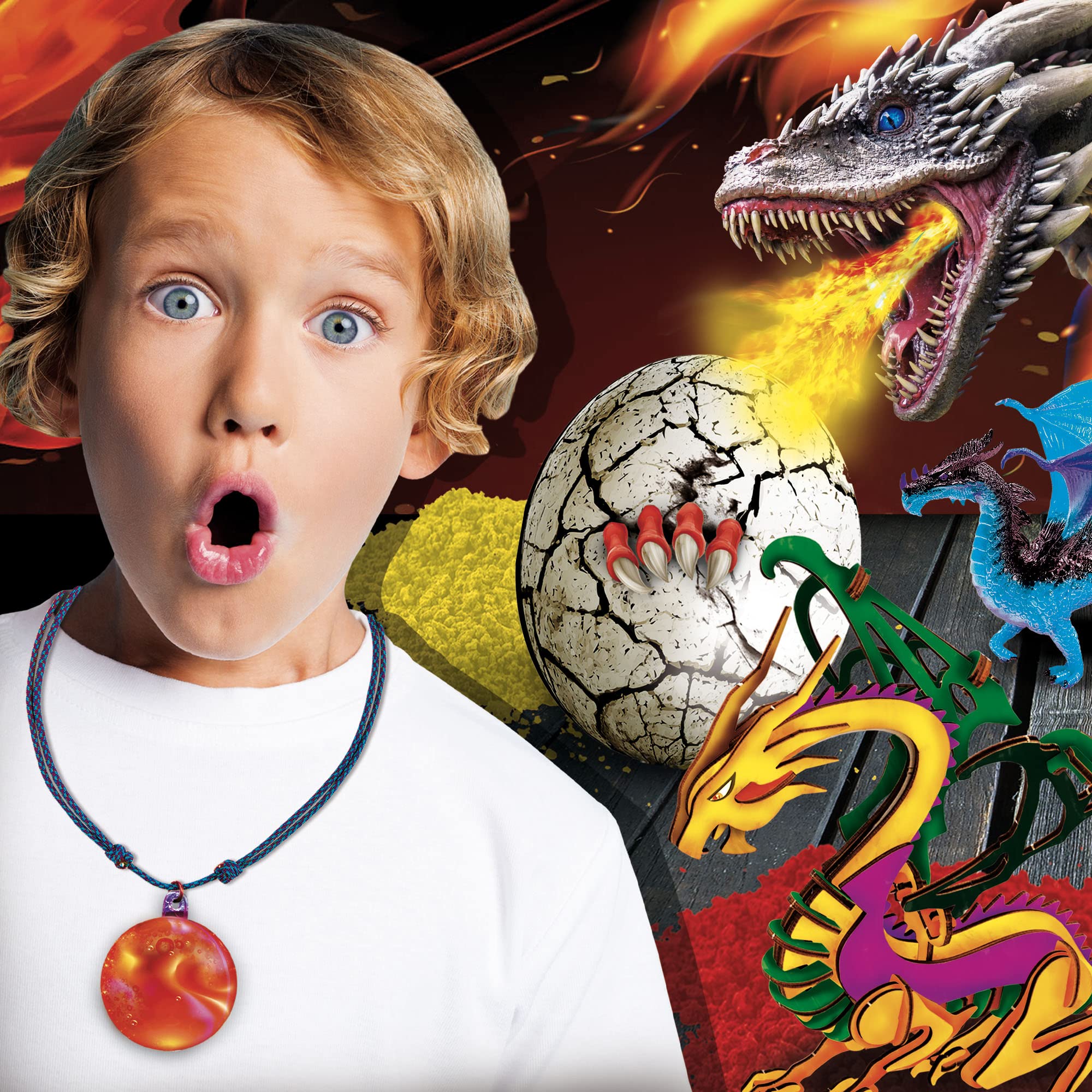 Image secondaire de Kit Scientifique Crazy Science : Dragons et Dinosaures