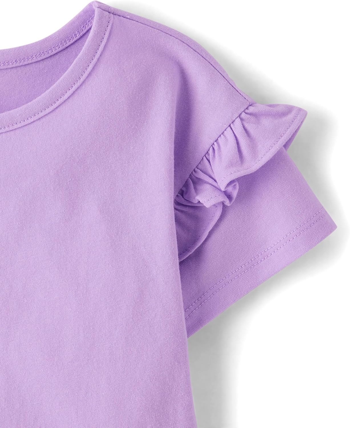 The Children's Place Baby Girls' and Toddler Short Sleeve Everyday Casual Knit Shirt