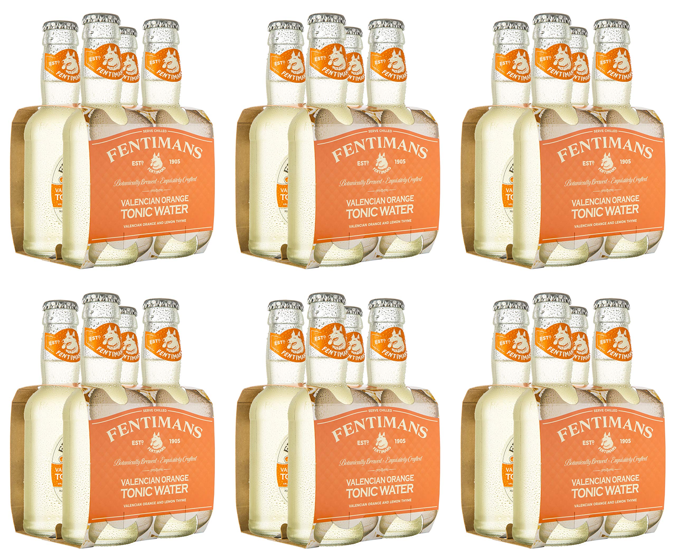 Fentimans Valencian Orange Tonic Water 24 x 200ml
