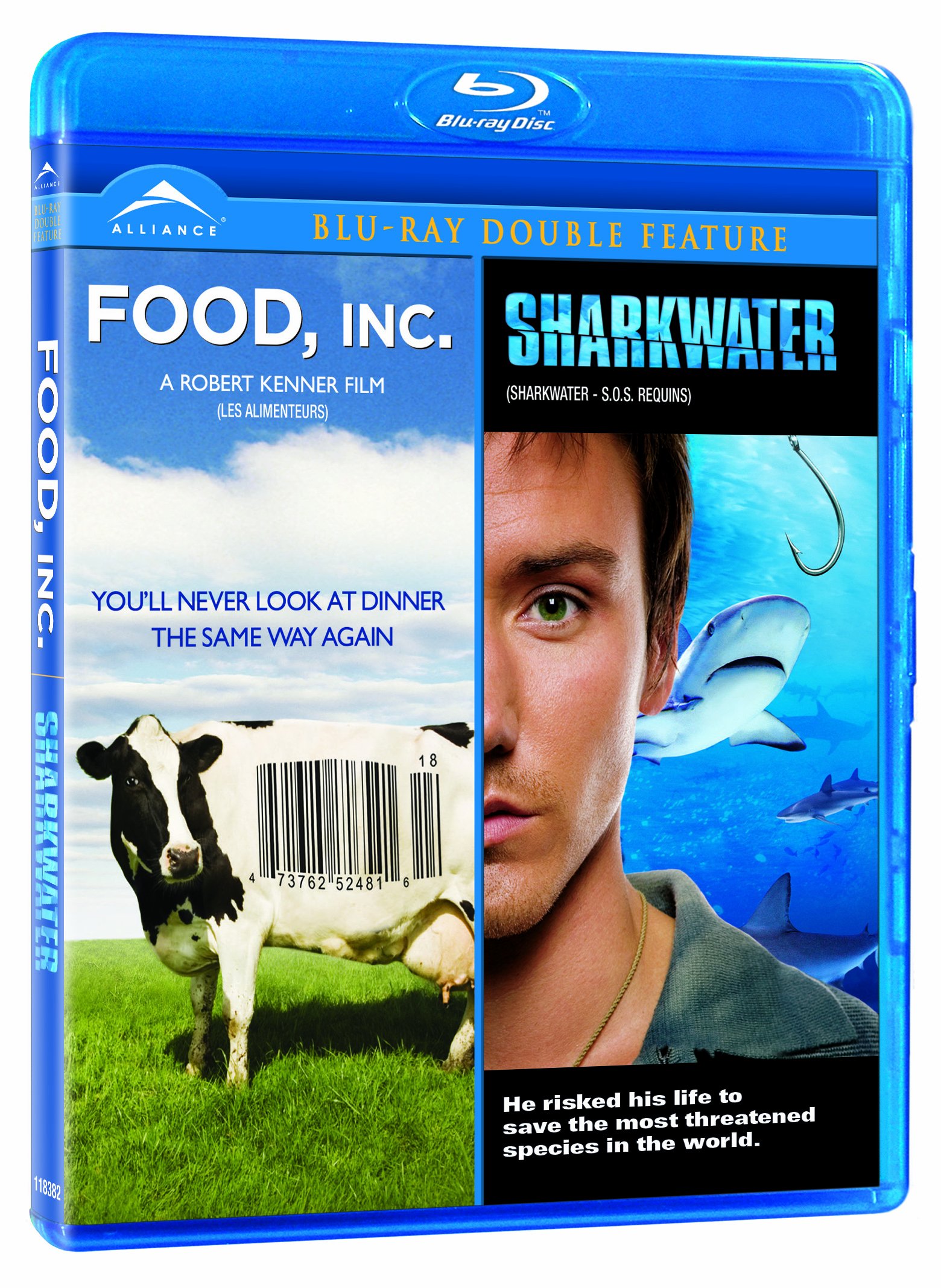 Food INC. / Sharkwater [Blu-ray] [Blu-ray]