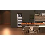 Wine Cooler Refrigerator 24 Inch, 180 Bottles Large Wine Fridge Dual Zones, Tall Freestanding/Built-in Wine Cellar Professional with Reversible Door Sliding Rail Shelves - Image 7