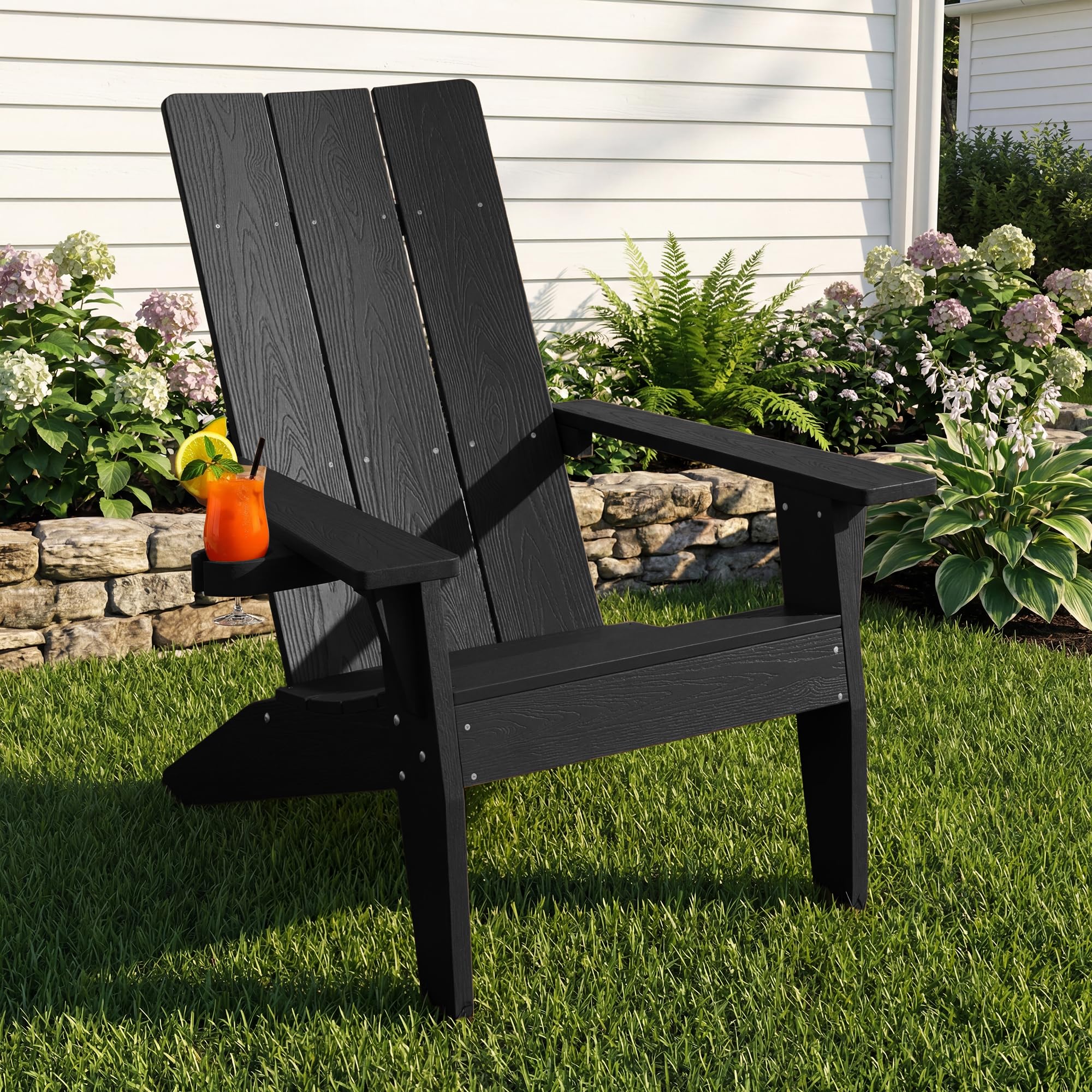 Amazon.com : MXIMU Adirondack Chair Outdoor Patio: Oversized