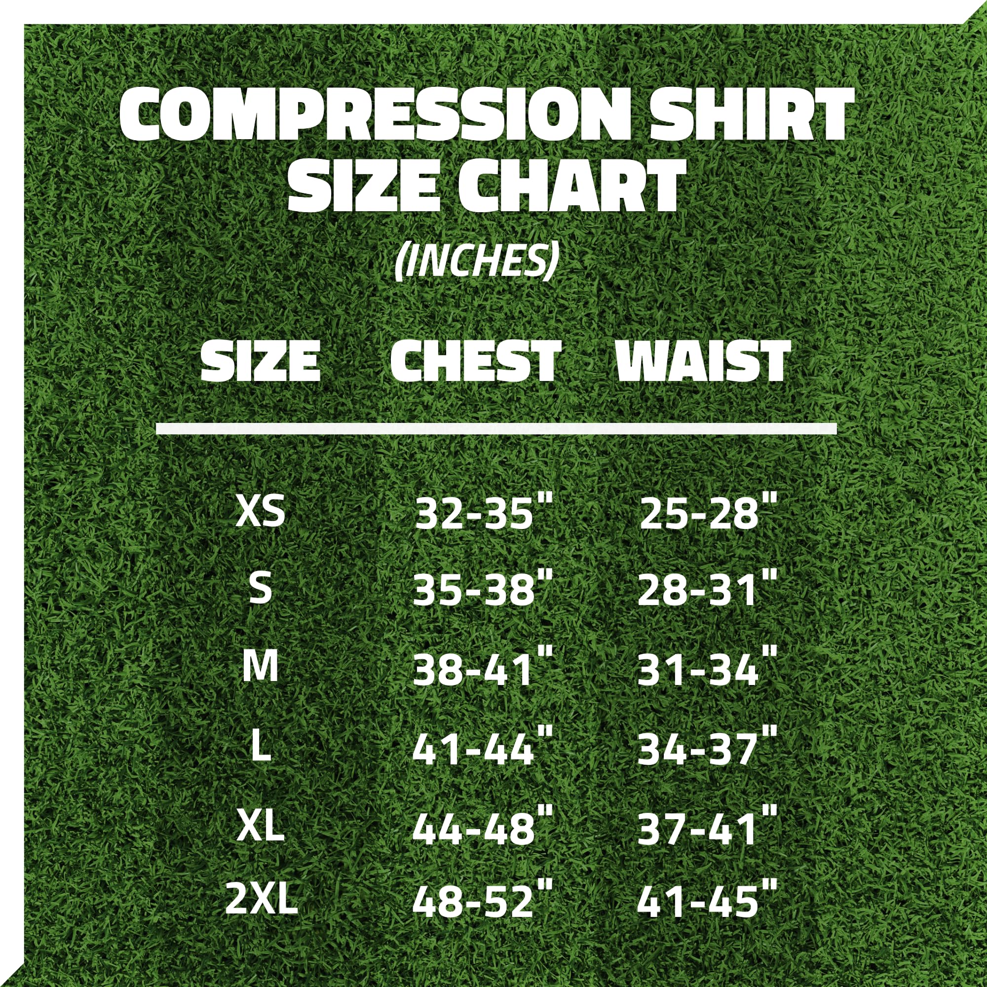 LZRD Tech Kompressionsshirt – Max Grip Kompressionsshirt mit feuchtigkeitsableitendem Stoff – NCAA & NFHS Legal