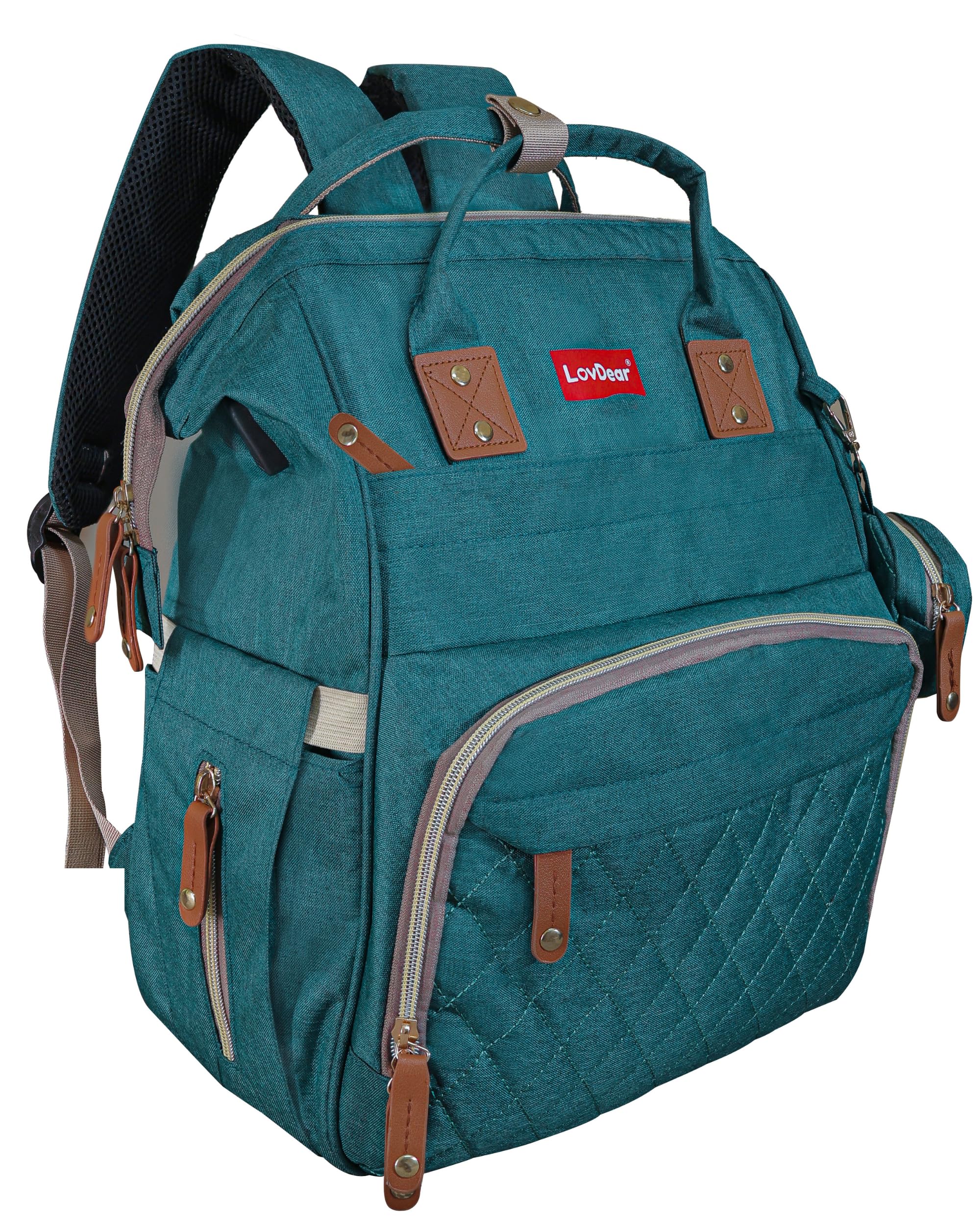 LovDear Baby Diaper Bag for Mothers for Travel, Baby Bag for Mother Travel, Diaper Bags for Mom, Maternity Bags for Mother and Baby - Spacious, Stylish & Durable