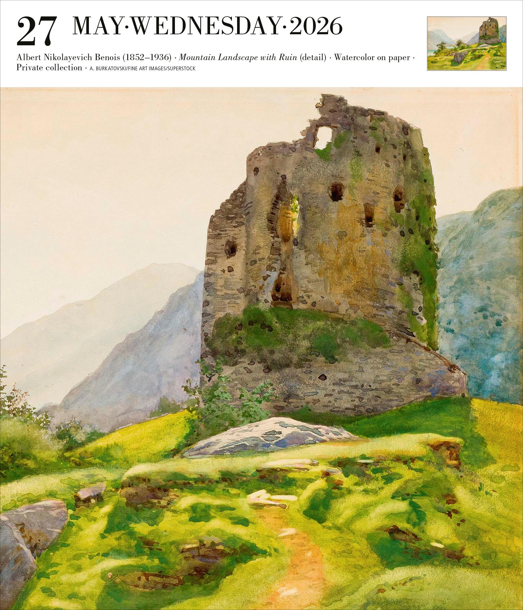 Art Page-A-Day® Gallery Calendar 2026: The Next Best Thing to Exploring Your Favorite Museum