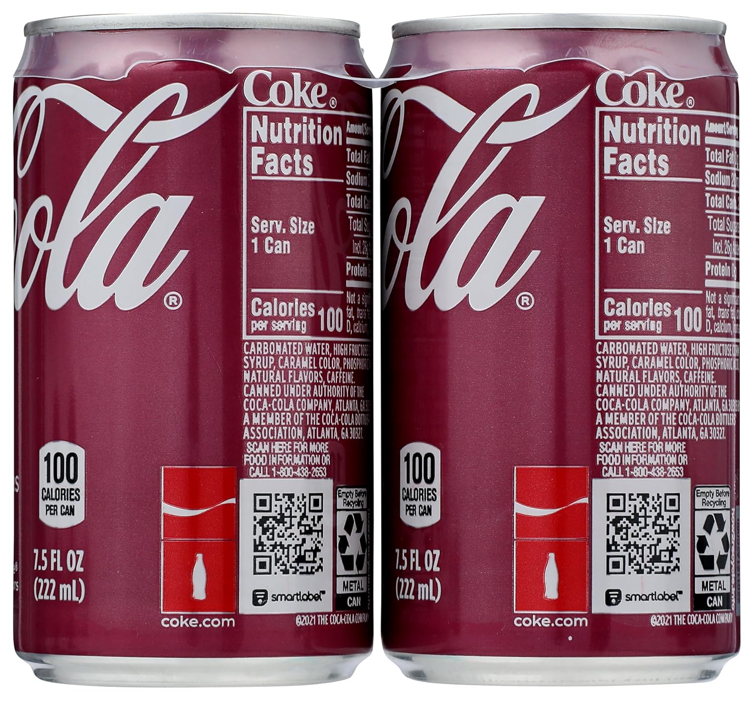 Coca-Cola Cherry Coke Soda Soft Drink, 7.5 Fl Oz (Pack Of 6) image 5