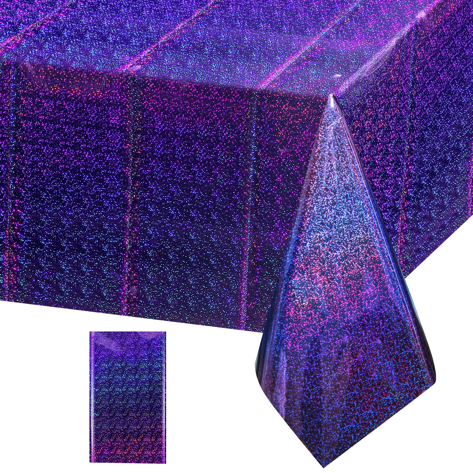 Iridescent Tablecloths - 4 Pack -15 Iridescent Tablecloths - 4 Pack -15