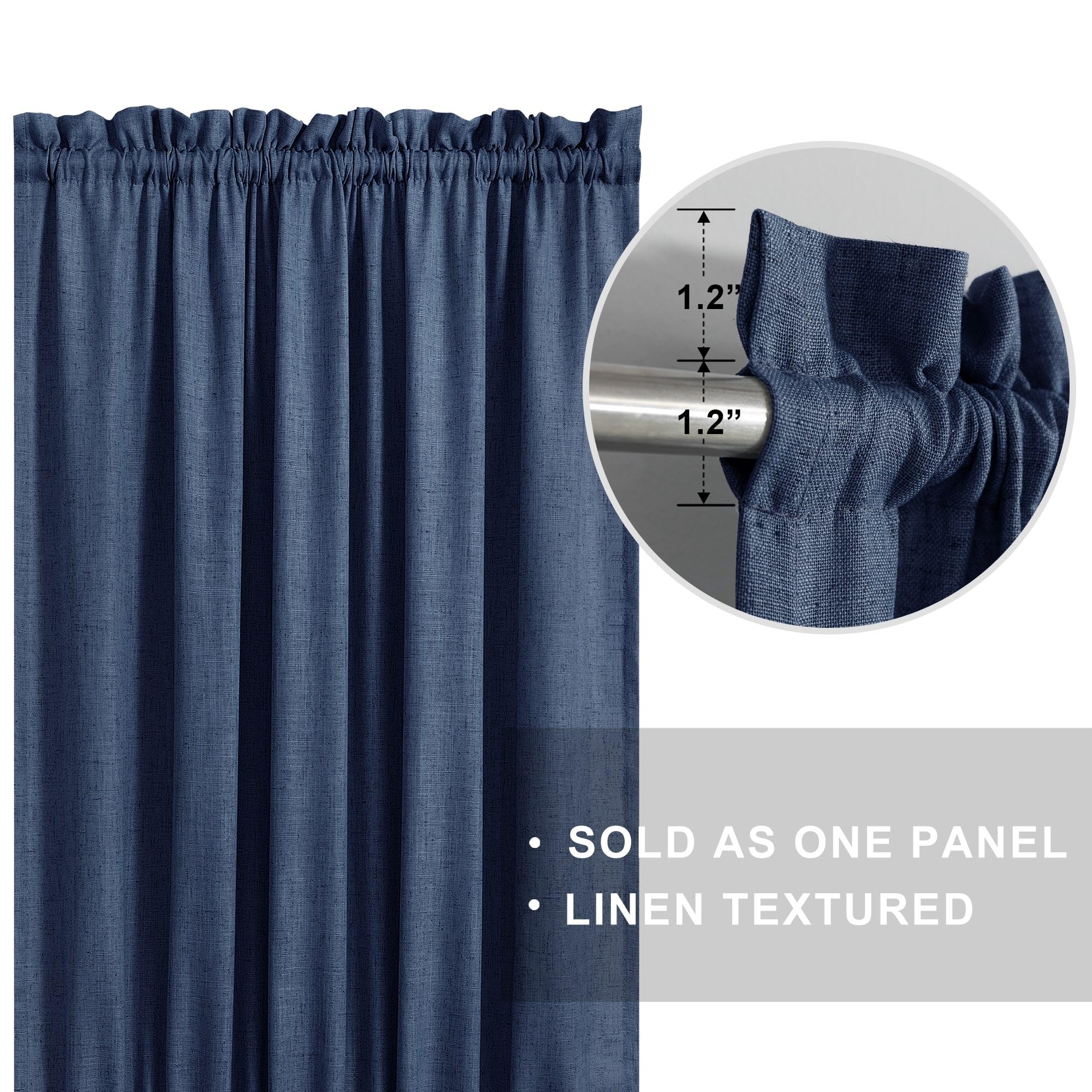 Amazon.com: Sidelight Door Curtains 72 Inches Long for Side