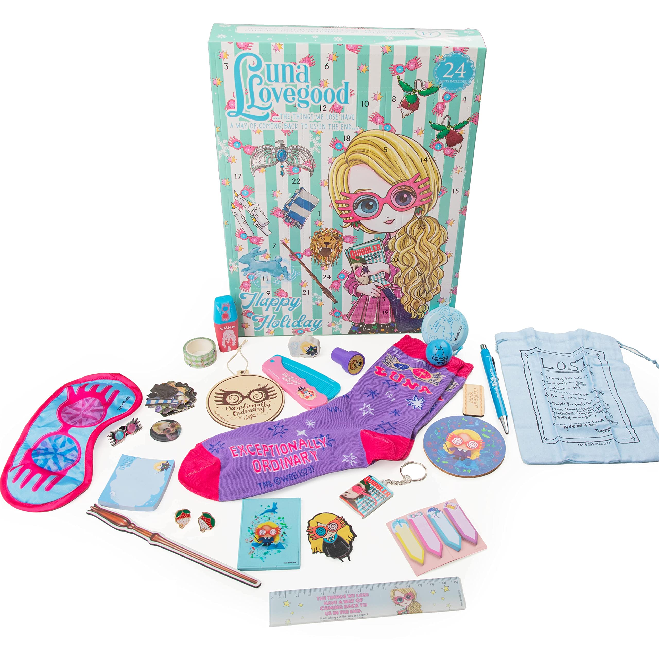 Cinereplicas Harry Potter - Luna Lovegood Calendario de Adviento - Licencia Oficial