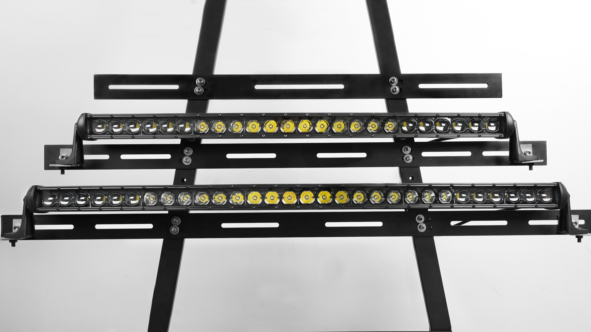Image of 40 inch 21000LM Single Row Curved LED Light Bar w /Wiring Kit & Cover