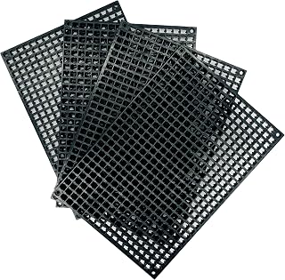 Organizer Genie - Four Black Pegboard Set to organize your Sockets, Wrenches, Pliers, Screwdrivers, Bits and All Other Tools