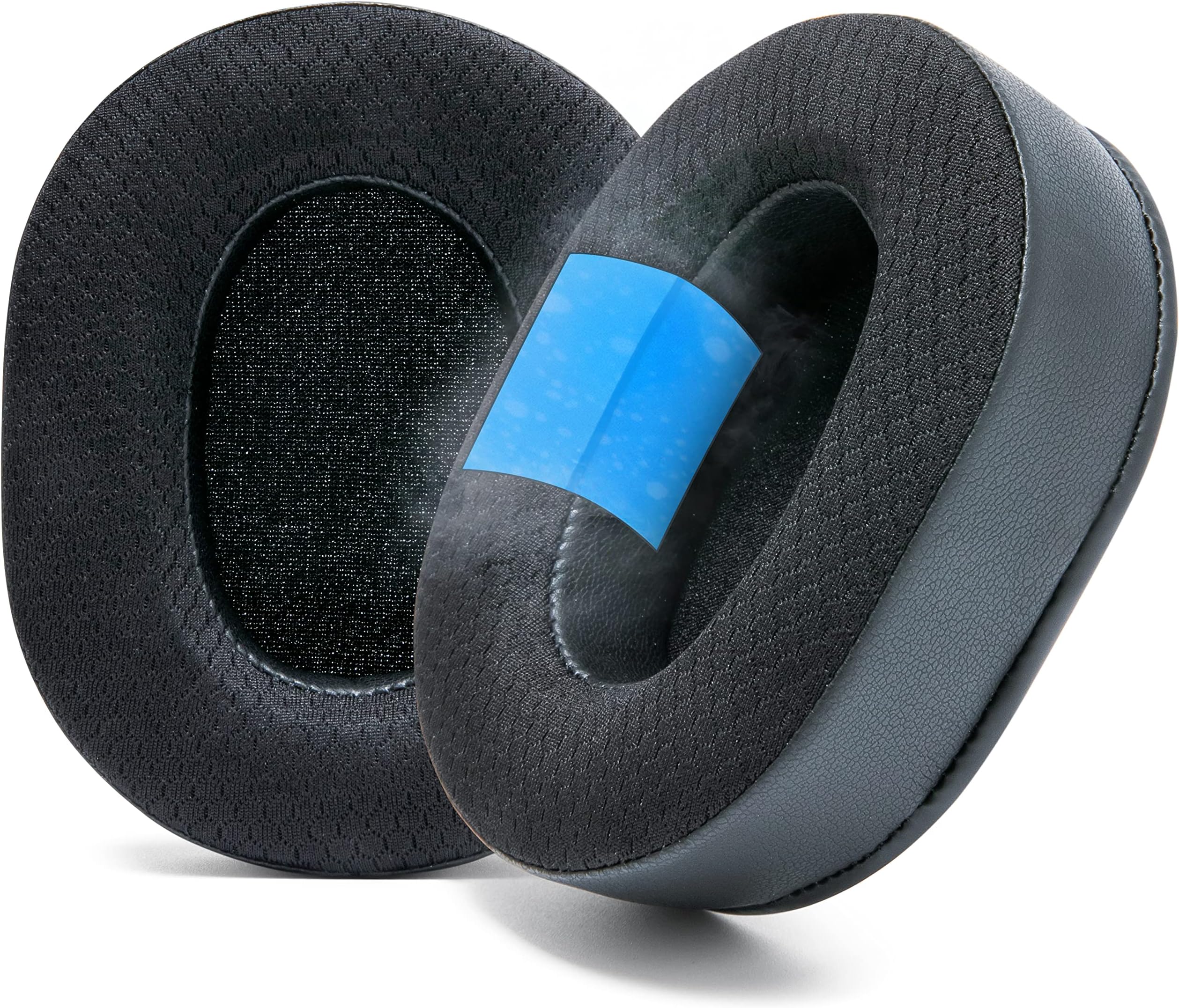 Freeze Blackshark - Cooling Gel Earpads for 2020-2022 Razer Blackshark V2 & V2 Pro (Does Not Fit 2023 Model) by Wicked Cushions - Boost Comfort, Thickness, & Sound Isolation | Black