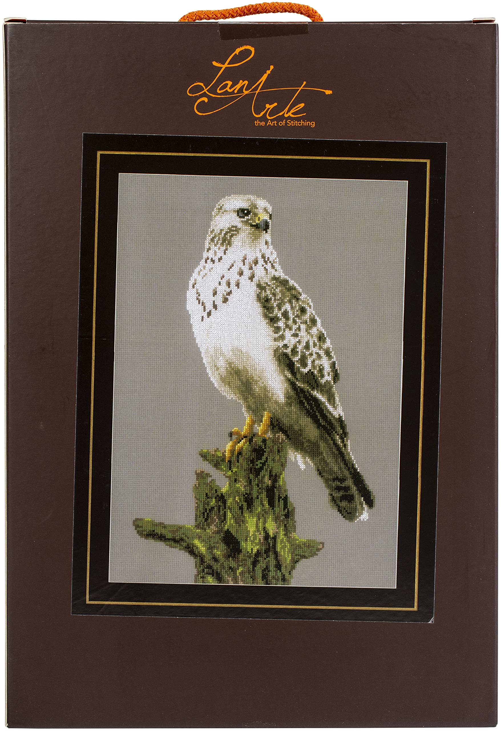 LanartePN-0172743 Cross Stitch Set, Cotton, Multi-Colour, 26 x 40 cm