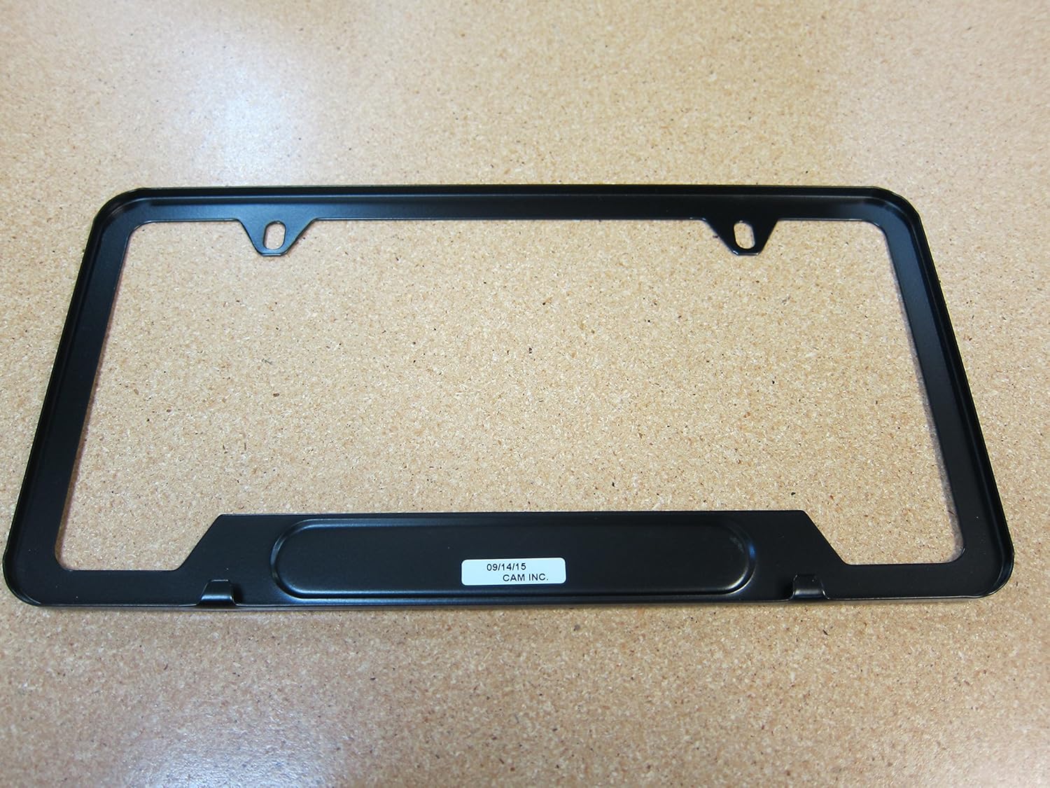Mopar 82213252AB License Plate Frame License Plate Frame, Satin Black, two top holes, Jeep brand logo. Fits all Jeep vehicles