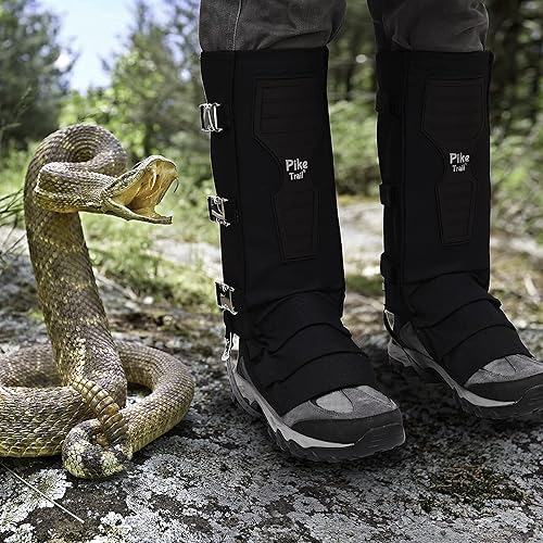 Miniatura 5 de Pike Trail Polainas de serpiente protectores de piernas para protección contra mordeduras de serpiente